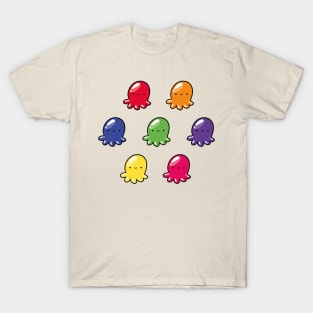 Rainbow octopus set T-Shirt